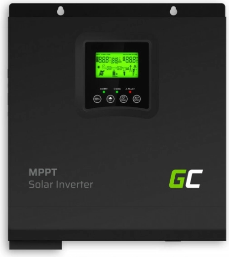 Green Cell Solar Inverter with MPPT Charger 3000 W, 24 V, Pure Sine Wave
