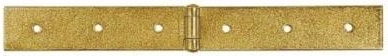 Bouwscharnier 200 × 45 × 1,5 mm, geel verzinkt