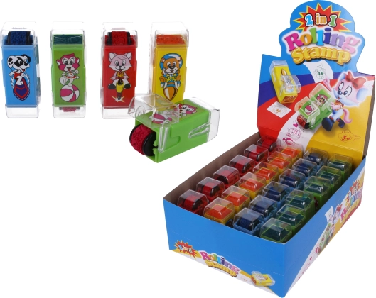 2-in-1 Stamp for Kids – stamp and animal-pattern roller