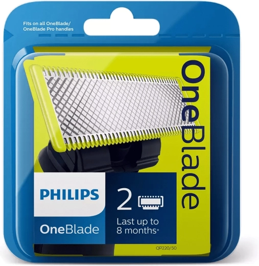 Philips OneBlade vervangende mesjes 2 stuks QP220/50