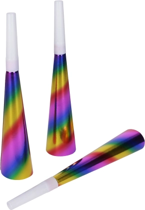 Party Trumpets Rainbow