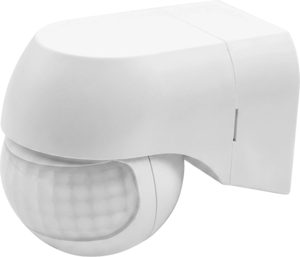 Maclean infrarode PIR-bewegingssensor 180° voor automatische aansturing van verlichting 12–24 V DC
