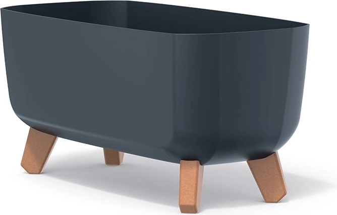 Gracia Case Planter with Legs 39 cm Anthracite