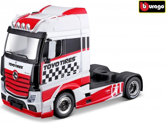 Mercedes‑Benz Actros GigaSpace die‑cast model 1:43 by Bburago
