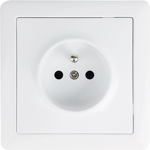 Solight stopcontact Slim wit