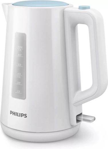 Bouilloire électrique Philips blanc-bleu 1,7 l 2200 W