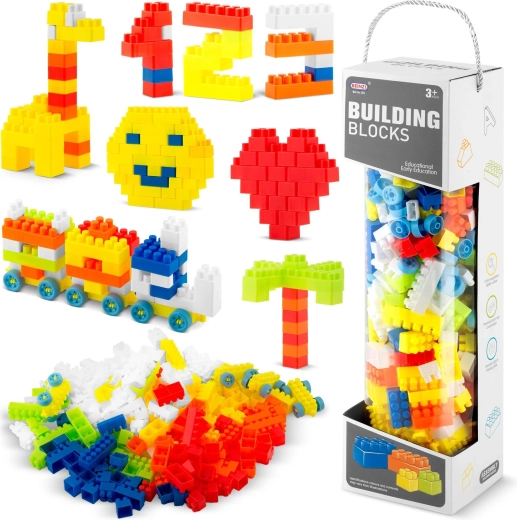 Grote bouwblokken RICOKIDS 300 stuks