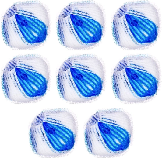 Wasbollen 3,5 cm, 8 stuks