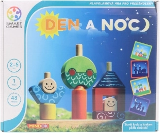 Smart Games Jour et Nuit – jeu logique pour les tout-petits