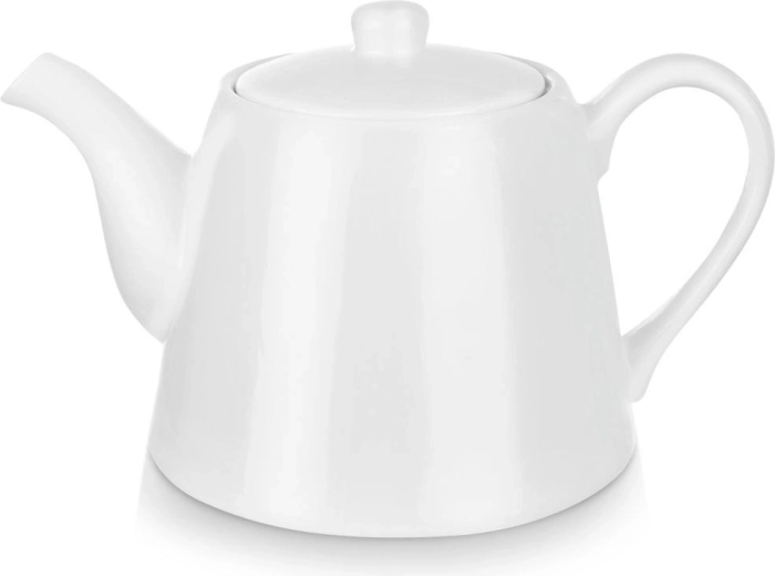 Théière et cafetière en porcelaine 2 L – blanche