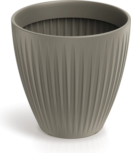 Bloempot Latia Round 40 cm mocca