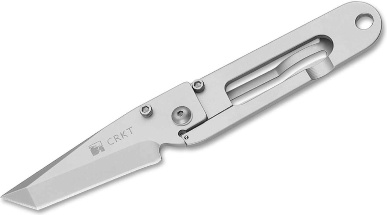 CRKT K.I.S.S. couteau de poche, 5,7 cm, mat, tout acier