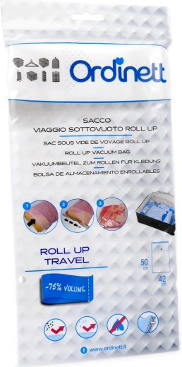 Vacuum Bag M 42 × 50 cm – roll-up without valve for clothing compression