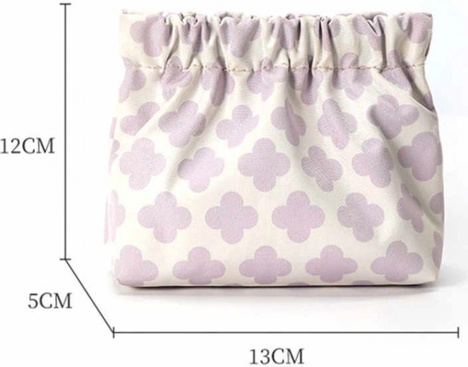 Trousse de maquillage multifonction pour femme – motif V