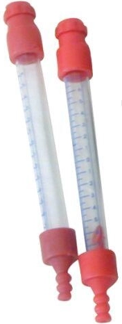 Niveau à eau à tuyau – verres de rechange (paire)