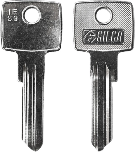 Sleutel voor cilindersloten ISEO F6 SILCA