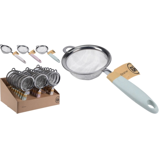 Passoire de cuisine en acier inoxydable avec poignée ergonomique 23 cm