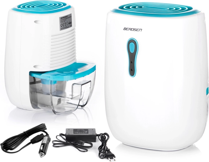 Déshumidificateur d’air électrique Berdsen BR-70W avec adaptateur 12 V pour voiture