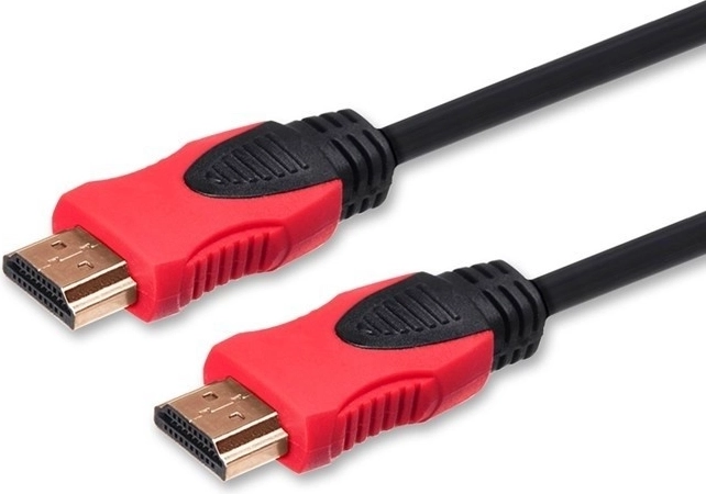 HDMI cable v2.0, 7.5m, black, gold-plated connectors, ethernet/3D