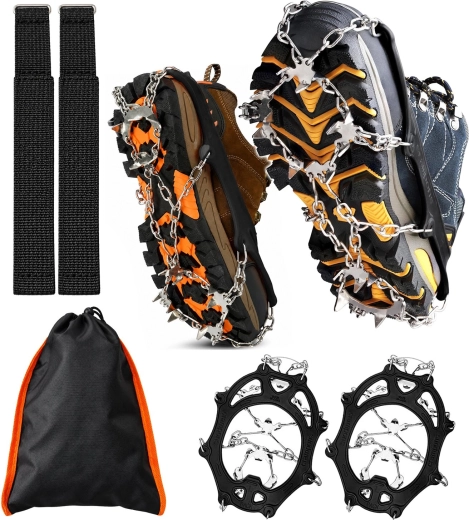 Non-Slip Shoe Crampons Renew Force 36–45