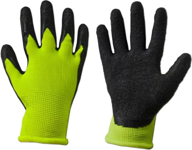 LEMON Work Gloves made of polyester with latex coating