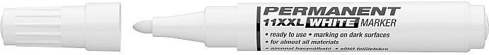 Permanent white marker ICO 11 XXL