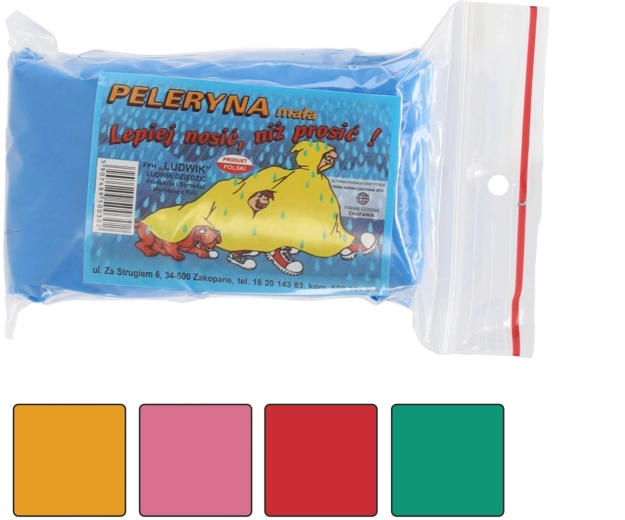 Kinderregenjas met capuchon, universele maat