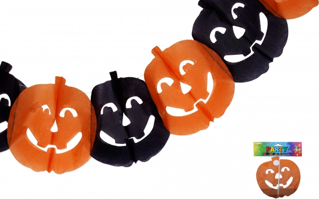 pumpkin garland 3 m