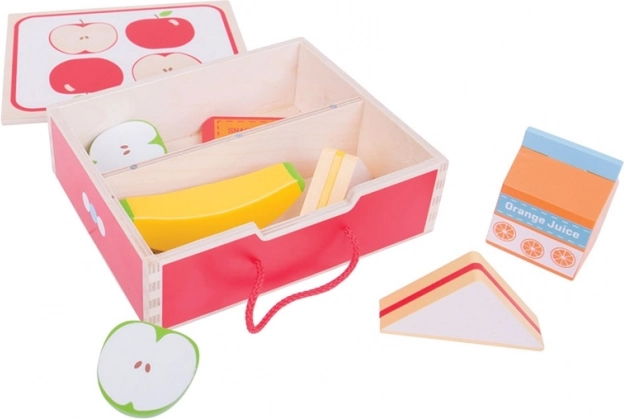 Houten lunchbox BIGJIGS TOYS