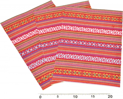 Stoffen decoratie A4