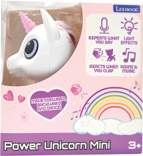 Robot Licorne avec effets lumineux et sonores