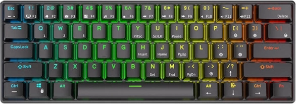 Mechanical Keyboard Royal Kludge RK61 RGB with Red Switches