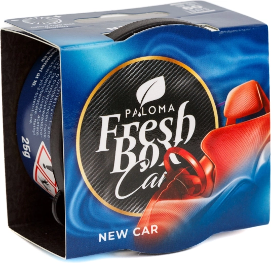 Luchtverfrisser voor in de auto Paloma Fresh box New Car 25 g