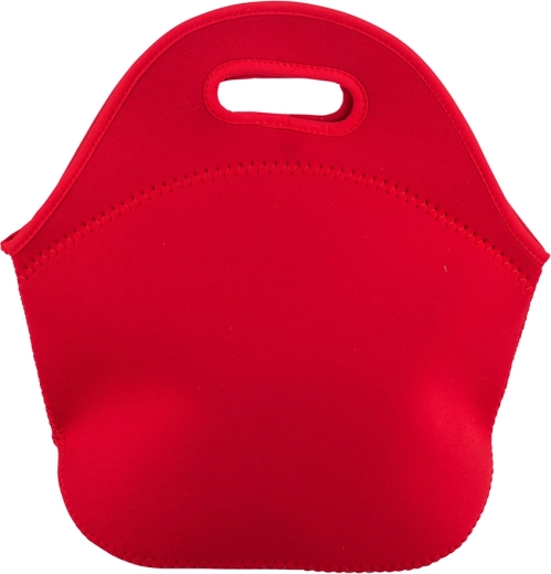 Insulated lunch box bag, red 30.5 × 27 cm
