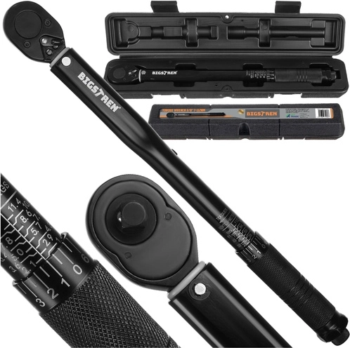 Drehmomentschlüssel 3/8" 7–112 Nm Bigstren mit Verriegelung und Kalibrierzertifikat