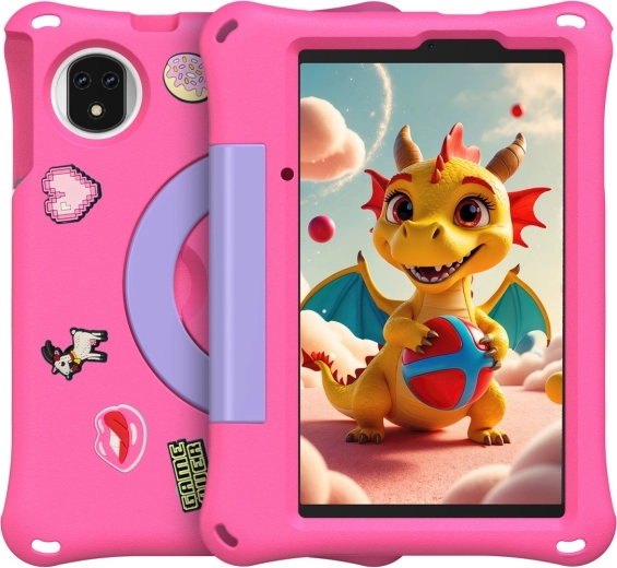 Kinder­tablet Tab A9 Pro Kids 4G 8" 4/128 GB met beschermhoes – roze