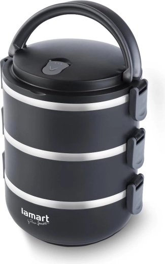 Lamart Thermoschüssel 1,8 l schwarz