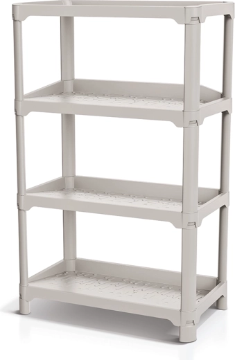Étagère à chaussures NUBBY RACK marron clair - 1 pièce