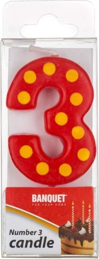 Verjaardagskaars 3 Mijn Feest