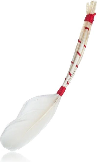 Bakkwast van ganzenveren 19 cm