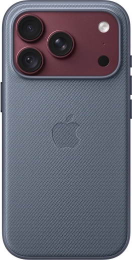Coque Apple TechWoven avec MagSafe pour iPhone 18 Pro – denim délavé