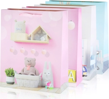 Gift bag for children's room 23 cm x 18 cm