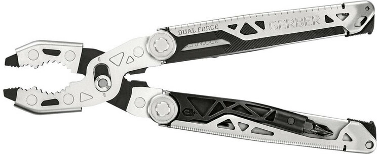 Gerber Dual Force multitool-tang, 12 functies met nylon etui