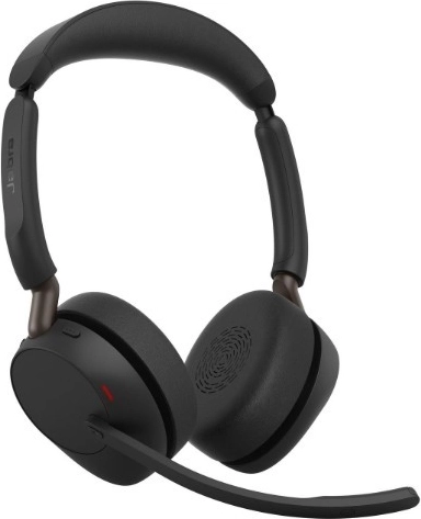 Jabra Evolve3 65 stereo wireless headset with Link 390a MS and stand - 1 piece