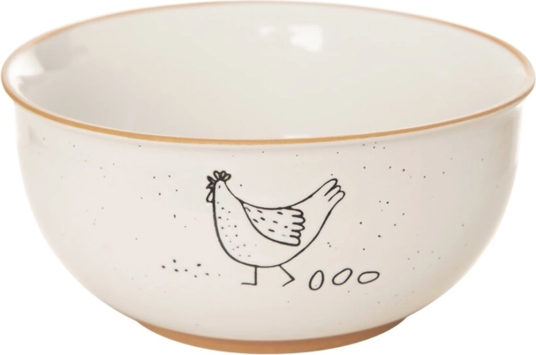 Farm Ceramic Bowl – Hen, 13.5 cm