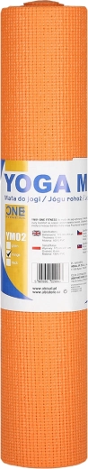 Tapis de yoga ONE FITNESS YM02 orange