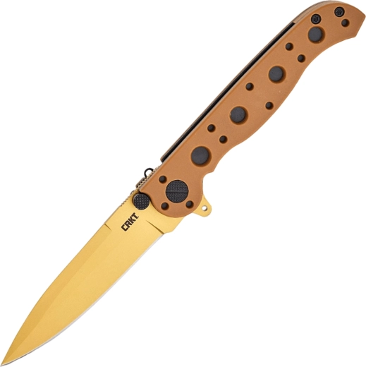 CRKT M16-01DZ Desert Tan folding pocket knife 8 cm