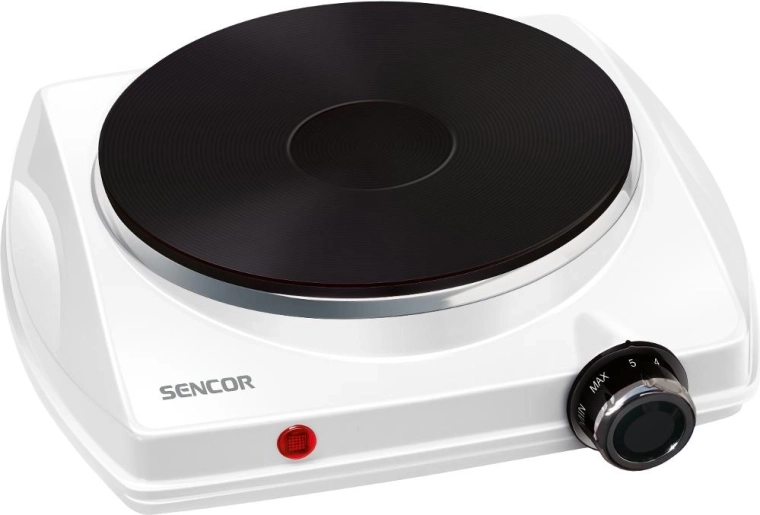 Sencor elektrische eenpitskookplaat SCP 1503WH-EUE4