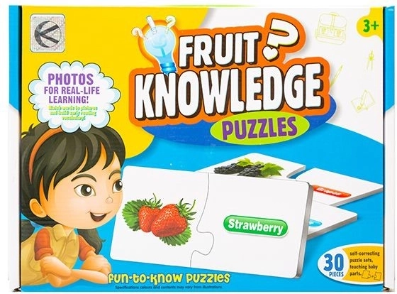 Lernpuzzle „Lerne Obst kennen“ – 1 Stück