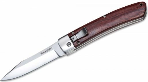 Magnum Automatic Classic – automatic knife with rosewood handle, 8.4 cm blade